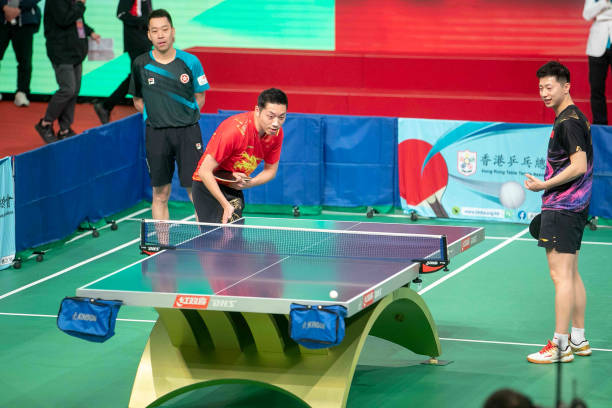 Tenis de mesa acción